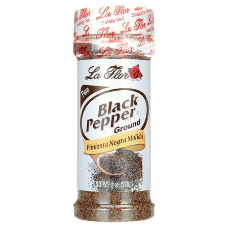 La Flor Ground Black Pepper, 7 oz