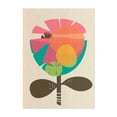 thumbnail image 1 of La Flor - Illustration Abstract Geometric Floral Modern Art Minimalist Botanical Unframed Wall Art Print 32 x 48 inches, 1 of 16