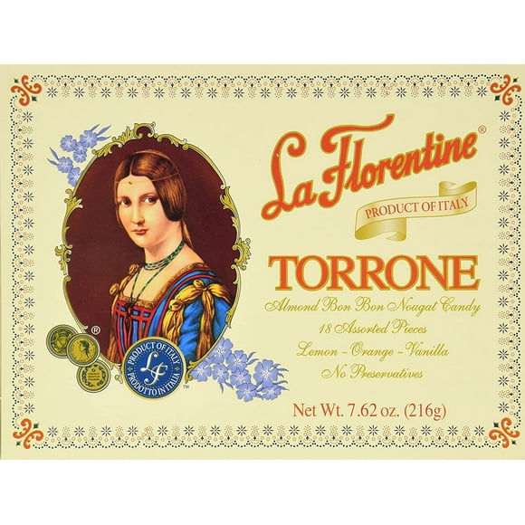 La Florentine Torrone Assortment Box 7.62oz 7.62 Ounce (Pack of 1)