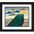 thumbnail image 1 of La Fortune 2x Matted 32x28 Large Black Ornate Framed Art Print by Ray, Man, 1 of 2