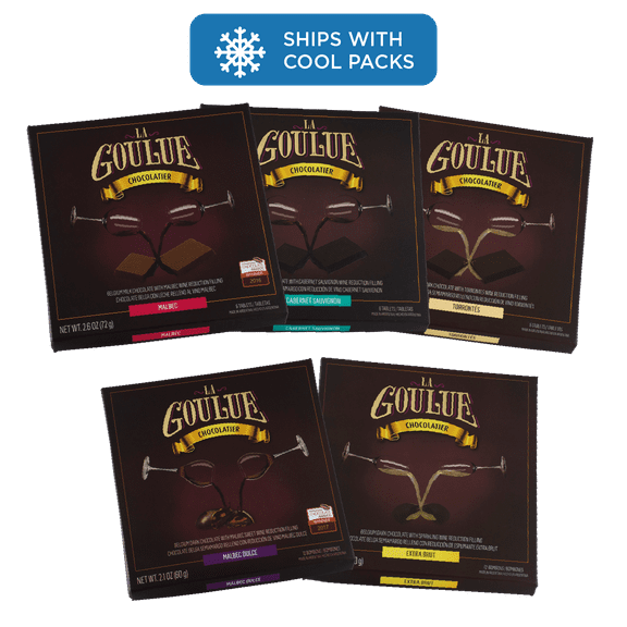 La Goulue Chocolatier 5 Boxes Pack