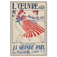 La Grande Paix By Bernard Becan Canvas Classic Women Wall Art by Art