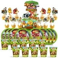 thumbnail image 1 of La Granja de zenon Birthday Cups Party Supplies Plates Fans Decorations Cake Topper Decor, 1 of 6