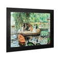 thumbnail image 1 of La Grenouillere, The Frog Pond by Pierre-Auguste Renoir Framed Wall Art Print, Impressionist Art Print, 11x14, 2403CH, 1 of 7