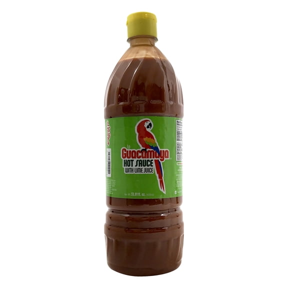 La Guacamaya Hot Sauce With Lime Juice, 33.81 FL OZ