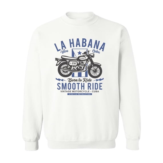 La Habana Smooth Ride . Sweatshirt Men -Image by Shutterstock, Male Small