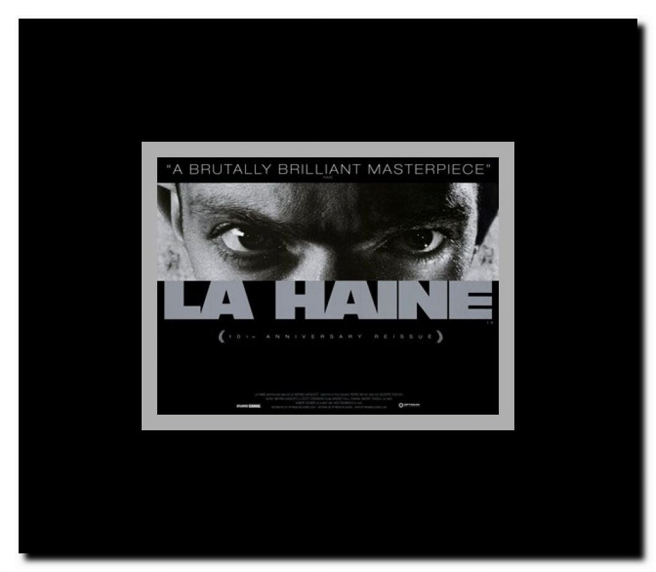 La Haine Framed Movie Poster
