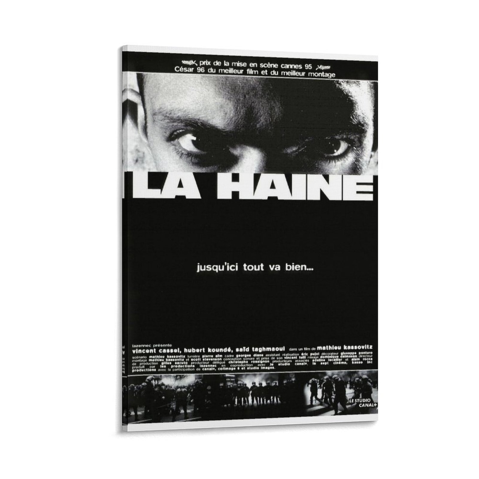La Haine Movie Poster Poster Cool Artworks Painting Wall Art Canvas La Haine Movie Poster Poster Cool Artworks Painting Wall Art Canvas