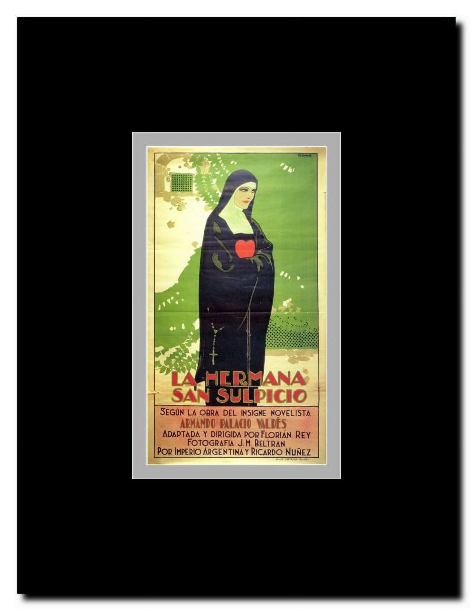 La Hermana San Sulpicio Framed Movie Poster