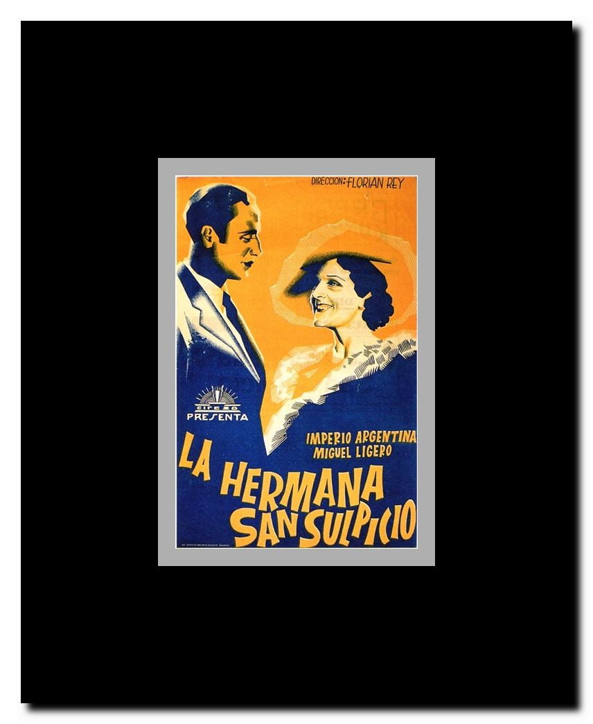 La Hermana San Sulpicio Framed Movie Poster