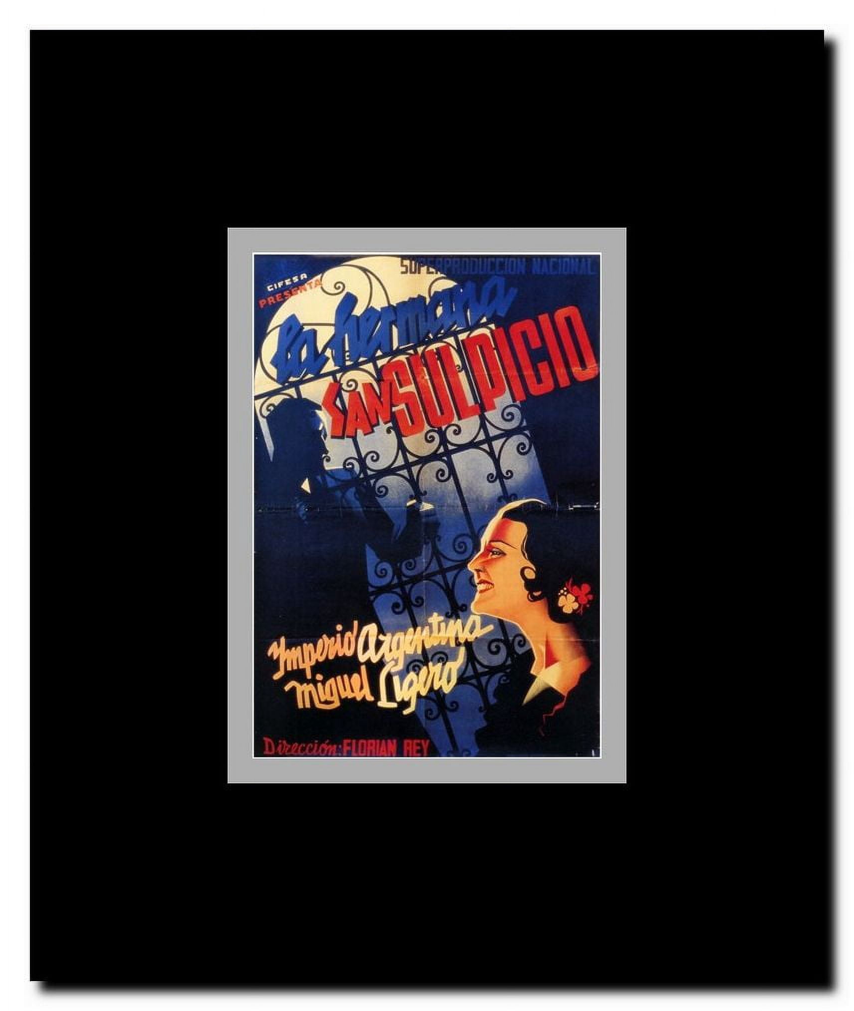 La Hermana San Sulpicio Framed Movie Poster