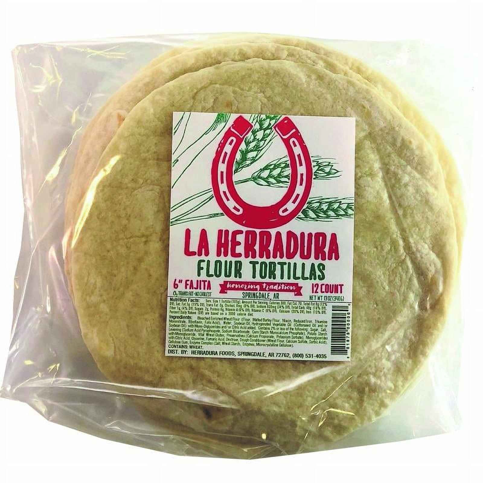La Herradura Flour Tortillas - Fajita