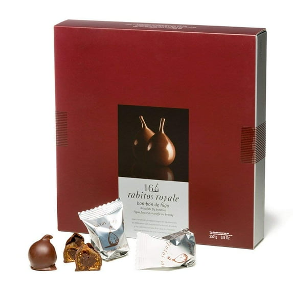 Rabitos Royale - 16 Piece Dark Chocolate Covered Fig Bonbons