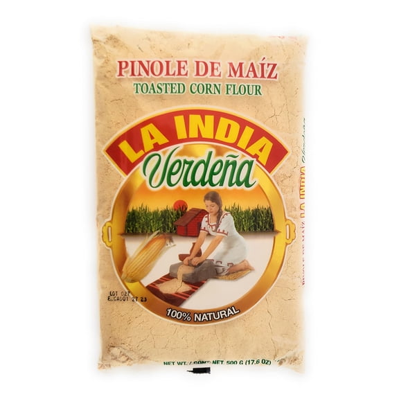 La India Verdena | GGA1 Pinole de Maiz | Toasted Corn Flour | 100 Natural