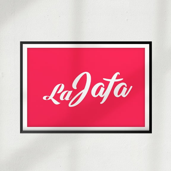 La Jefa 5 x 7 UNFRAMED Print Décor Wall Art