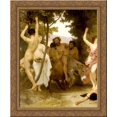 thumbnail image 1 of La Jeunesse de Bacchus [detail: left] 20x23 Gold Ornate Wood Framed Canvas Art by Bouguereau, William Adolphe, 1 of 2