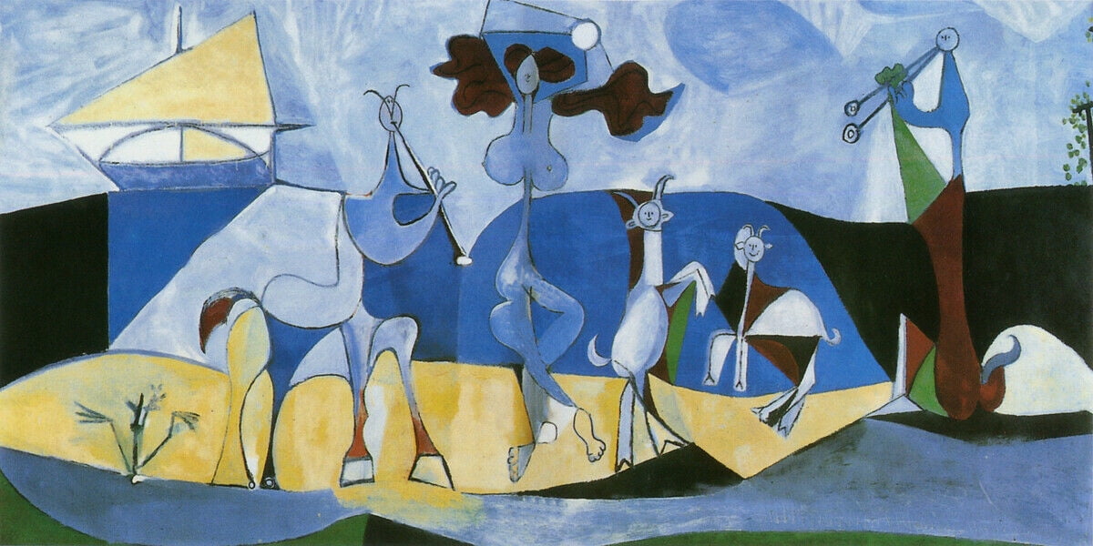 La Joie De Vivre, Picasso - CANVAS OR PRINT WALL ART