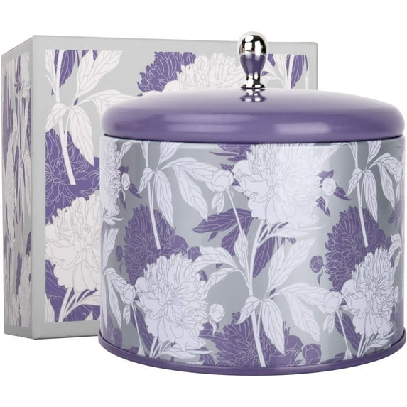 La Jolie Muse Lavender Scented Candle Set of 3 - Large Candles Gifts for Women, 2 Wicks Aromatherapy Candle for Home Birthday, Long Burning Time, 14.1 oz x 3