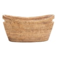 thumbnail image 1 of KOUBOO Unique Home Decor La Jolla Oblong Acrylic Grill Basket, 1 of 9