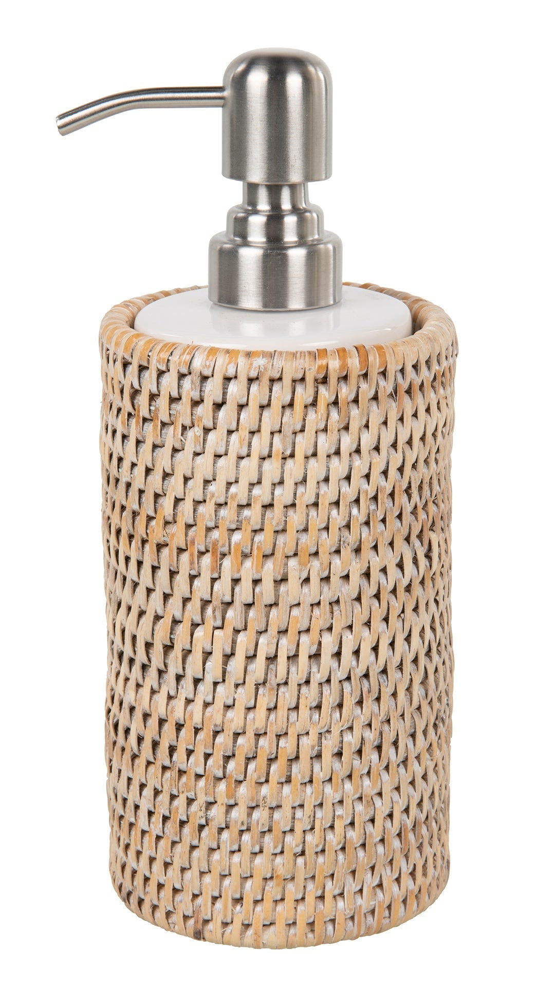 La Jolla Rattan Liquid Soap Dispenser