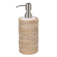 thumbnail image 1 of La Jolla Rattan Liquid Soap Dispenser, 1 of 12