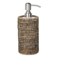 thumbnail image 1 of La Jolla Rattan Liquid Soap Dispenser, 1 of 12