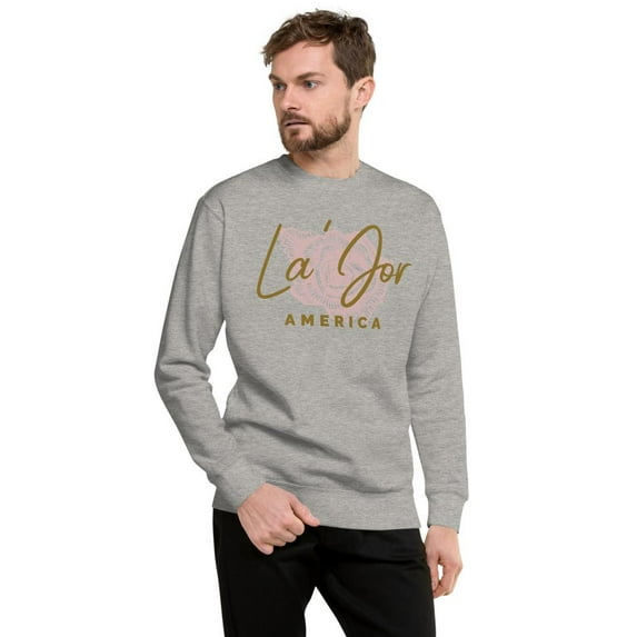 La'Jor Rose Gold Unisex Fleece Pullover