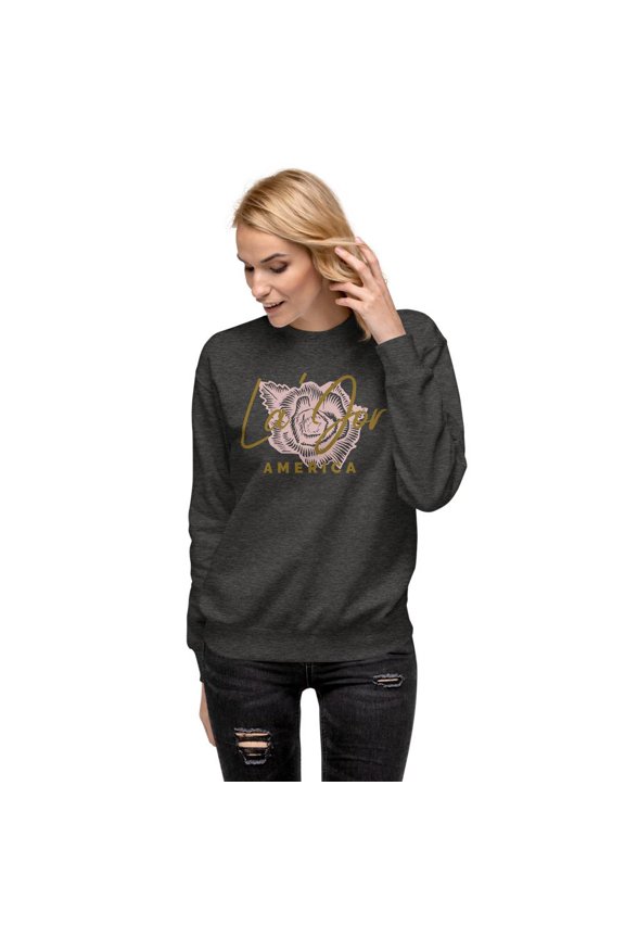 La'Jor Rose Gold Unisex Fleece Pullover
