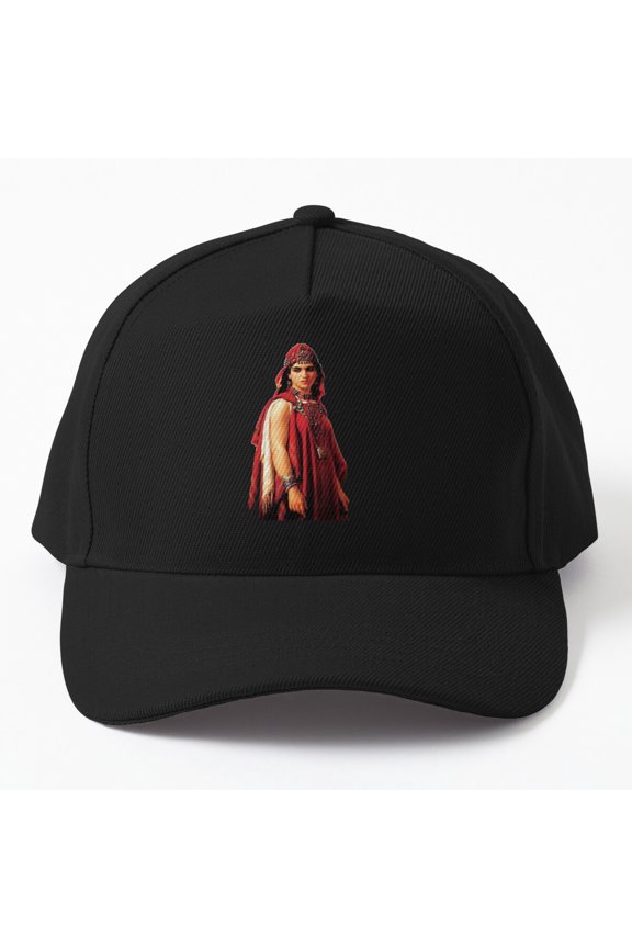 La-Kahina Baseball Hat, Historic Warrior Queen Name Graphic Design, Classic Everyday Cap