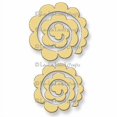 thumbnail image 1 of La-La Land Crafts Die-Rolled Rose, 1.75-Inch by 1.75-Inch and 2-Inch by 2-Inch, 2-Pack Multi-Colored, 1 of 2