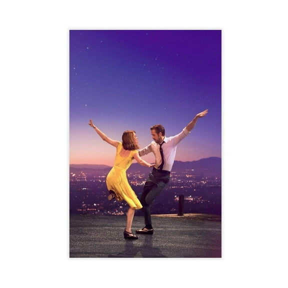 La La Land Movie 5 Canvas Poster Bedroom Decor Landscape Office Room Decor Gift