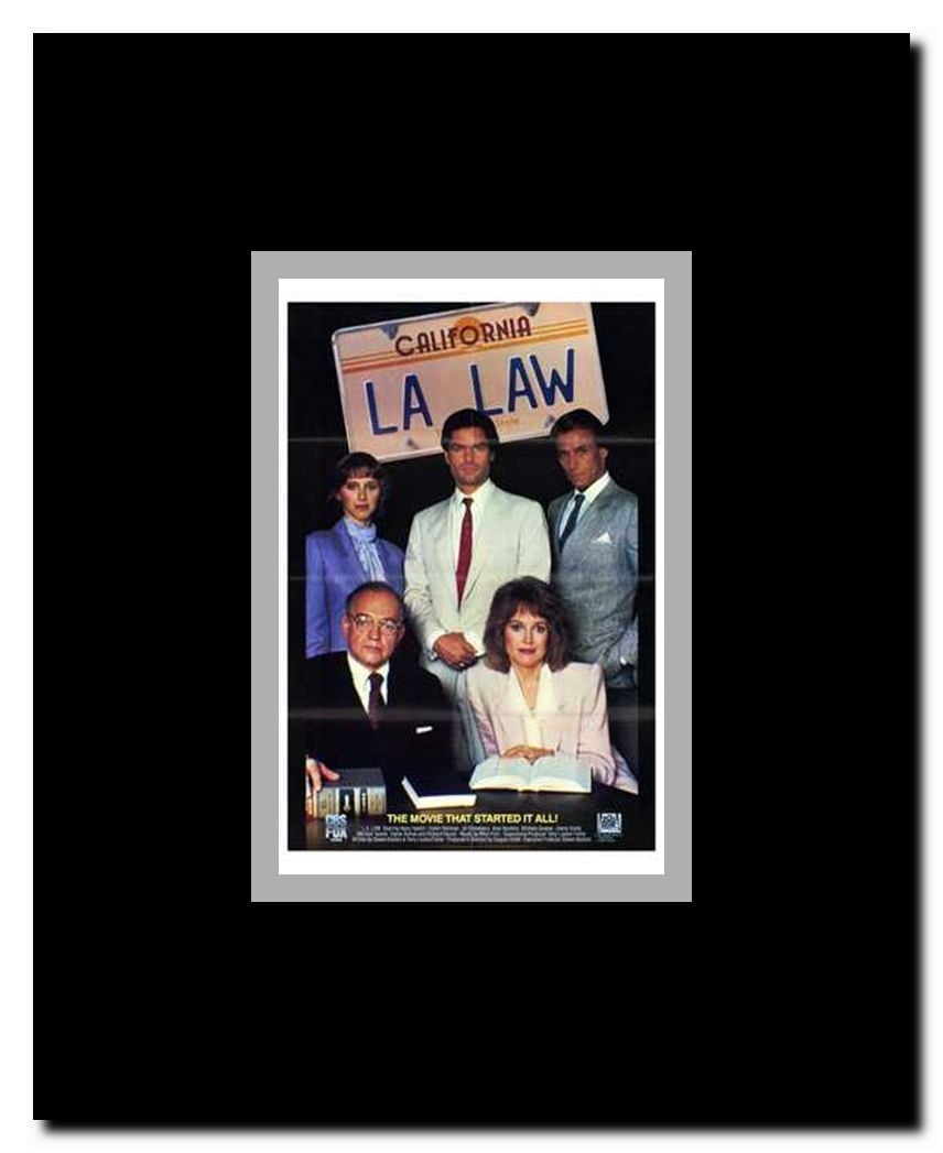 La Law Framed Movie Poster