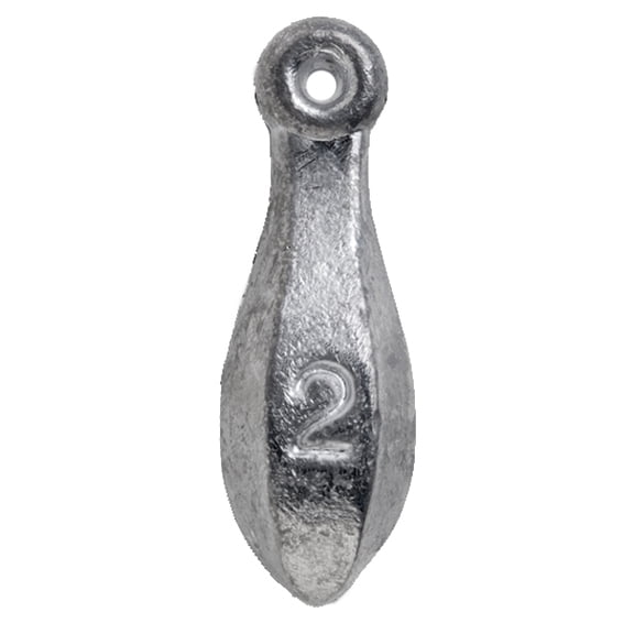 Bullet Weights Bank Sinkers 2 Oz, 5Lb 40 Pack Box Bl200