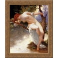 thumbnail image 1 of La Libellule 20x23 Gold Ornate Wood Framed Canvas Art by Seignac, Guillaume, 1 of 2