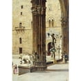 thumbnail image 1 of La Loggia Dei Lanzi Florence Poster Print by Antonietta Brandeis (20 x 28), 1 of 2
