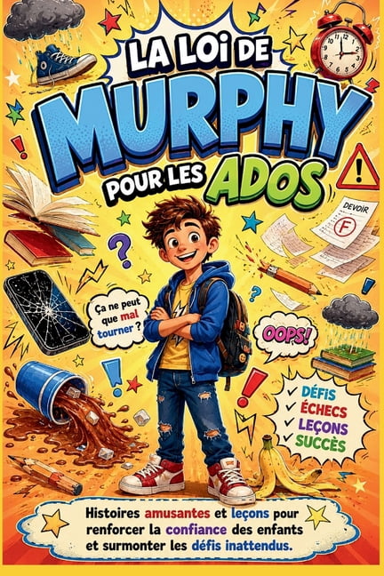 La Loi de Murphy pour les Ados: Histoires amusantes et leÃ§ons pour renforcer la confiance des enfants et surmonter les d, (Paperback)