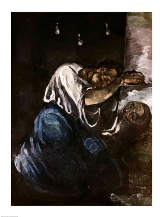 La Madeleine Canvas Art - Paul Cezanne (24 x 36)