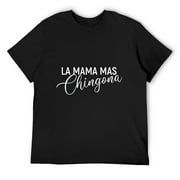 La Mama Mas Chingona Mother's Day Mom T-shirt Black S