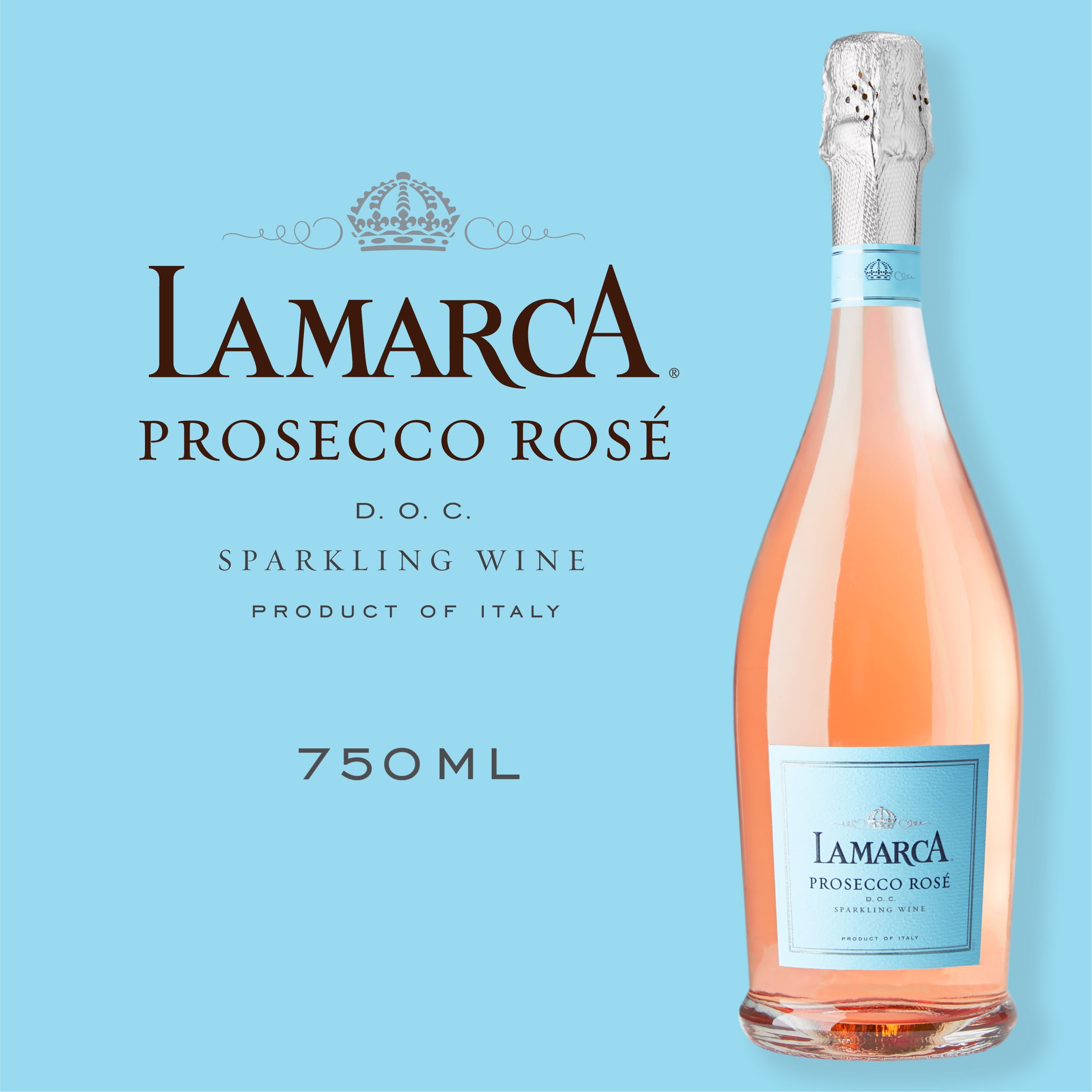 La Marca Prosecco Rose Sparkling Wine 750ml - Walmart.com