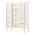 thumbnail image 1 of La Marisia 5-Drawer Chest - Creamy Pearl, 1 of 15