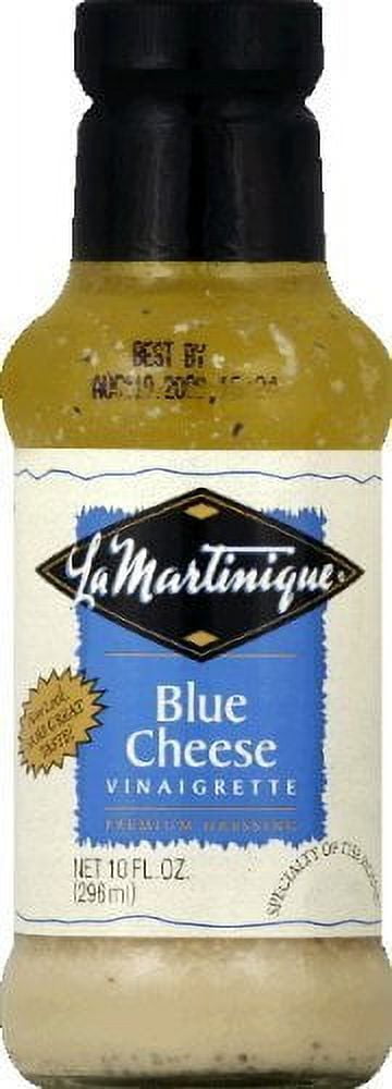 La Martinique Blue Cheese Vinaigrette Dressing 10 Oz (Pack of 3) by La Martinique