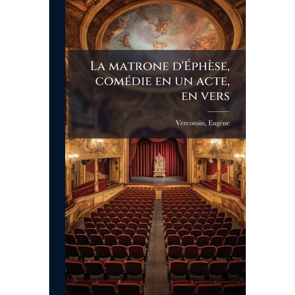La Matrone d'phse, Comdie En Un Acte, En Vers Paperback