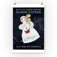 thumbnail image 1 of La Menagere - Cuisinere Electrique Vintage Poster (artist: Beuville) France c. 1963 (16x24 Giclee Gallery Print, Wall Decor Travel Poster), 1 of 1