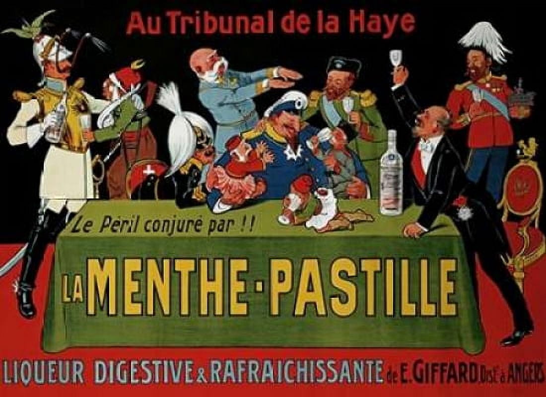 La Menthe-Pastille Canvas Art - Unknown (18 x 24)
