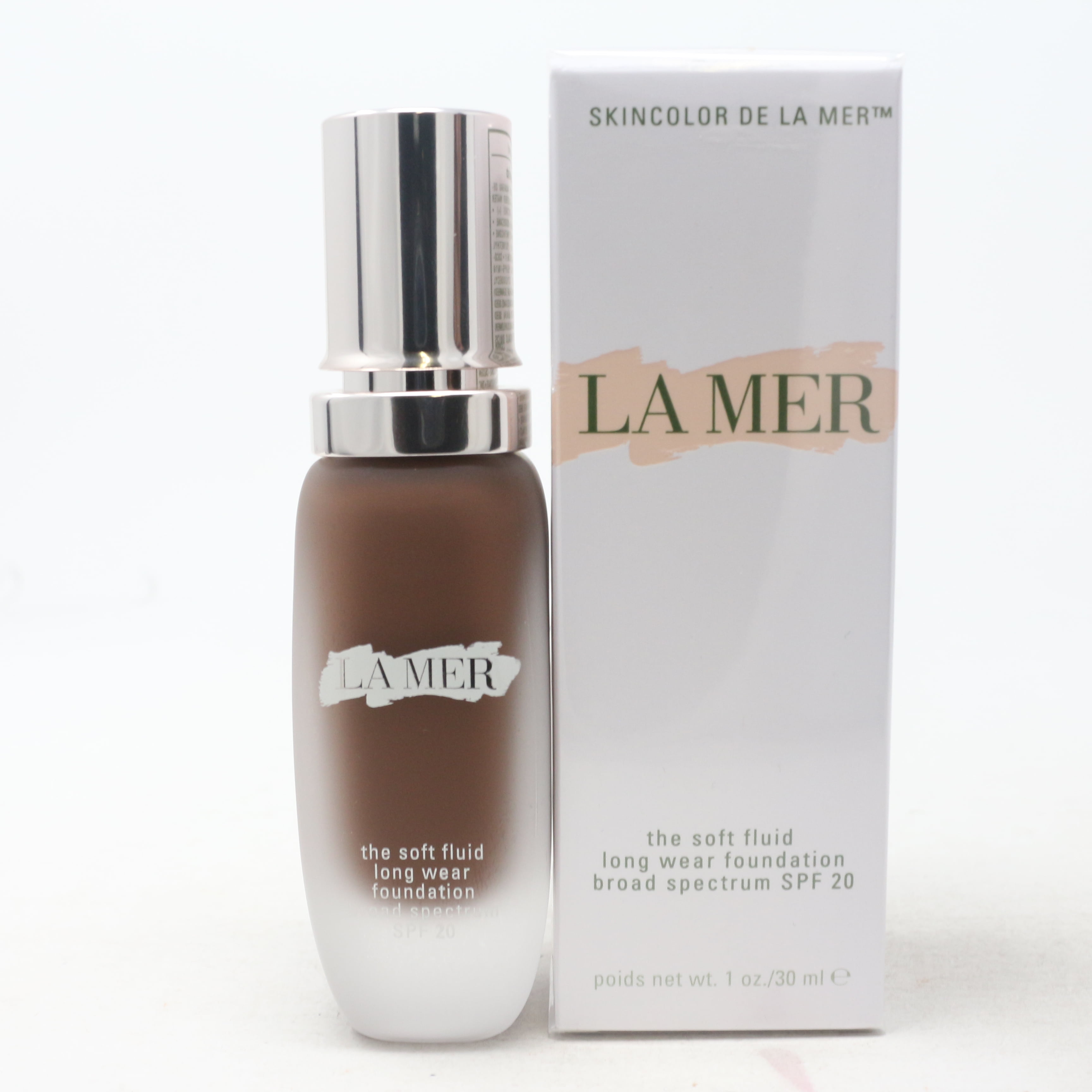 La Mer The Soft Fluid Long Wear Foundation Spf 20 1oz 410 Espresso New With Box