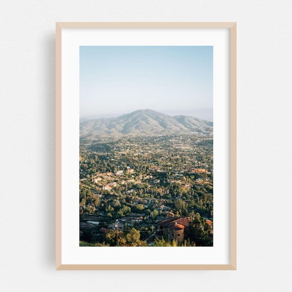 La Mesa California Rural Landscape Poster Unframed Paper Print