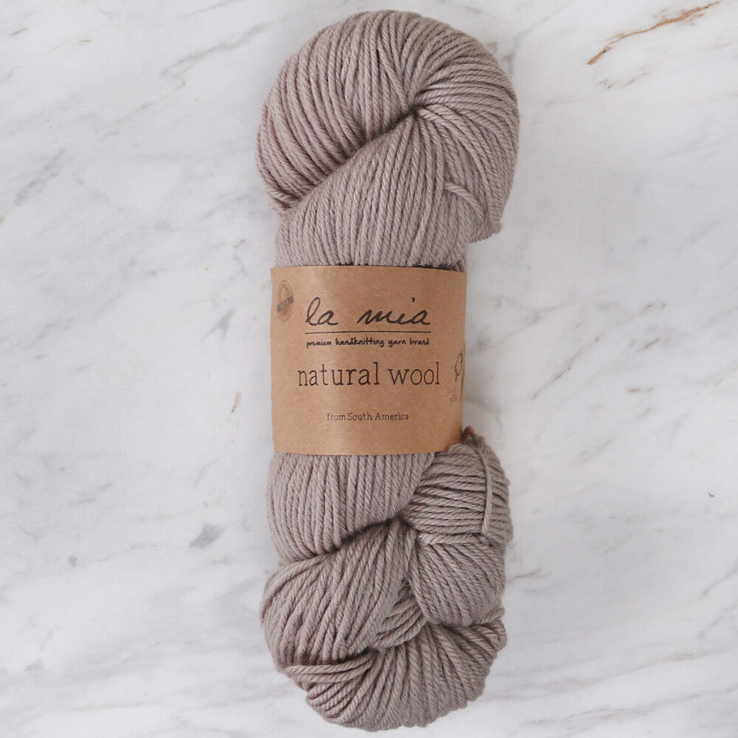Natural Wool Knit #NATURAL BROWN [11052201] main image 1