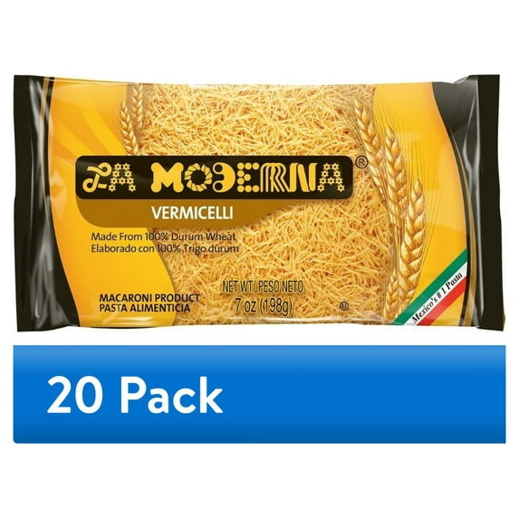 (20 pack) La Moderna Vermicelli Pasta, 7 oz