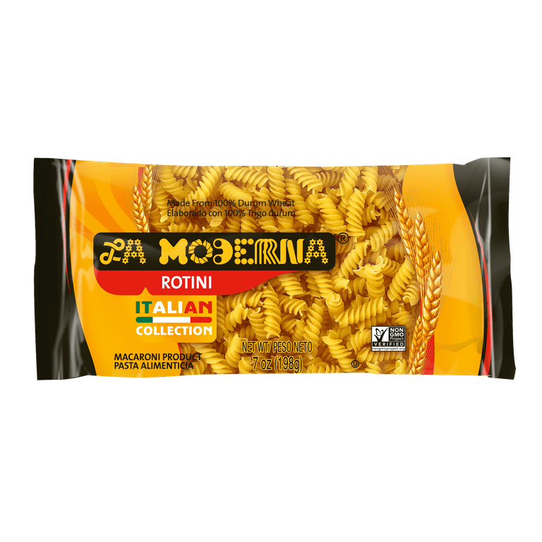 La Moderna Rotini Pasta is an great choice and is the brand of preference  for many generations. Made from 100 percent durum wheat, La Moderna Rotini  is high quality and offers a