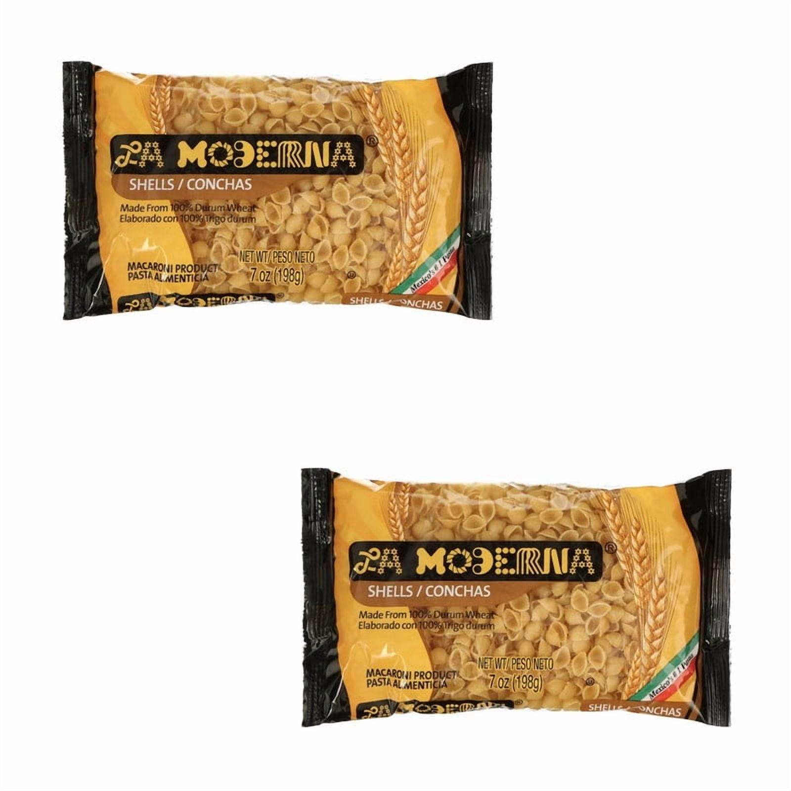 La Moderna Shells Macaroni Pasta, 2PACK - Walmart.com